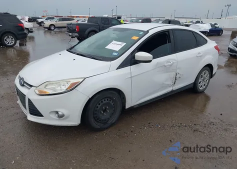 2012 Ford Focus Se from USA, damaged, VIN 1FAHP3F26CL207770